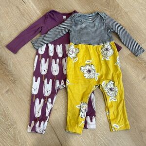 Tea Collection Girl Romper Bundle